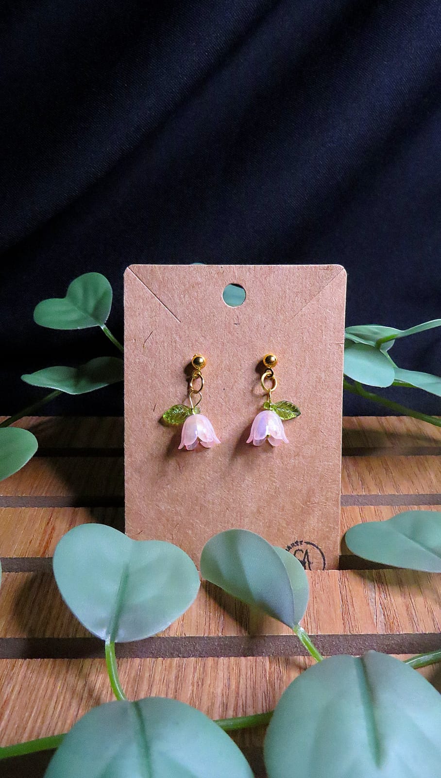 Earrings tulips